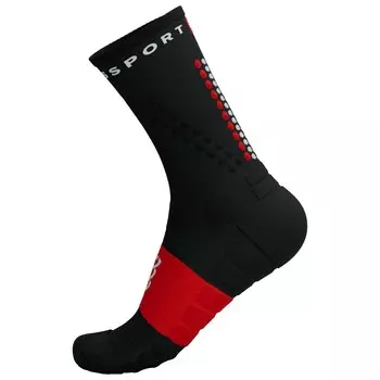 Носки для бега Compressport Ultra Trail Socks V2.0, цвет Black/Red
