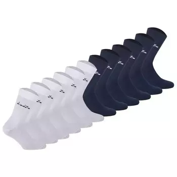 Носки для бега Diadora, цвет weiss/blaugrn