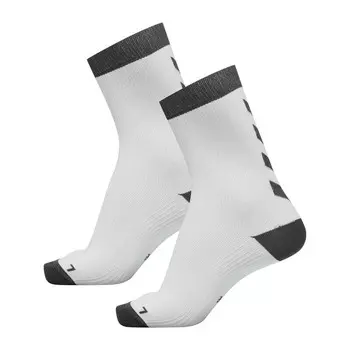 Носки для бега Hummel, цвет weiss/kohlengrau/kohlengrau