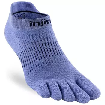 Носки для бега Injinji Run Lightweight No-Show, цвет Bluebell