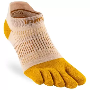 Носки для бега Injinji Run Lightweight No-Show, цвет Golden Spice