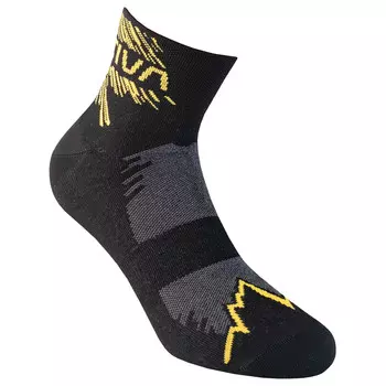 Носки для бега La Sportiva Fast Running Socks, цвет Black/Yellow