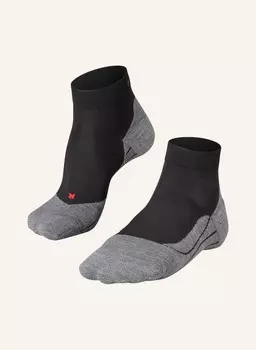 Носки для бега ru4 short FALKE, цвет 3010 BLACK-MIX