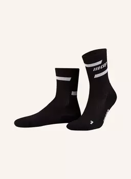 Носки для бега the run compression 40 - mid cut cep, цвет 301 Black