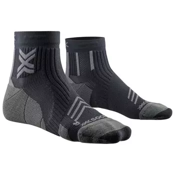 Носки для бега X Socks Run Expert Ankle, цвет Black/Charcoal
