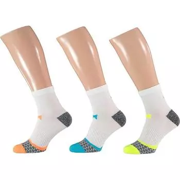 Носки для бега Xtreme, набор из 3 шт., разноцветные, белые XTREME SOCKSWEAR, цвет weiss