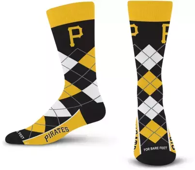 Носки для босых ног Pittsburgh Pirates Argyle For Bare Feet