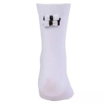 Носки для девочек Black Tie Affair из смесового хлопка MeMoi, черный