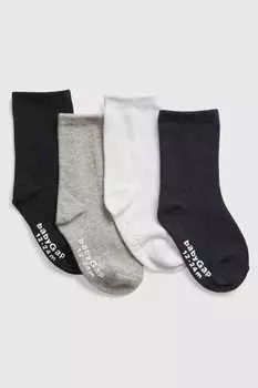 Носки для малышей 4 пары Gap, черный