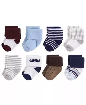 Носки для новорожденных Baby Girls Treasure, полированные Little Treasure, розовый