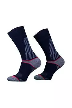 Носки для походов CLIMACONTROL из мериносовой шерсти для активного отдыха на открытом воздухе COMODO, синий