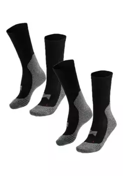 Носки для походов XTREME Soswear (упаковка 2 пары), носки премиум-класса для походов/походов/спорта - упаковка из 2 функциональных носков Xtreme Sockswear, черный