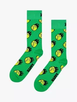 Носки для теннисных мячей Happy Socks, зеленый