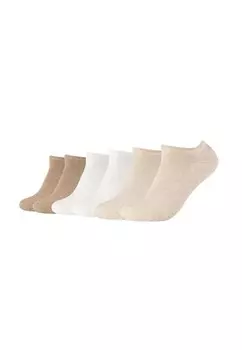 Носки для тренировок ONLINE UNISEX ORIGINALS 6 PACK s.Oliver, бежевый
