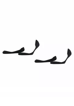 Носки для тренировок SOLID LOW 2-PACK HIDDEN IN SHOE Esprit, черный