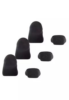 Носки для тренировок STEP 3-PACK INVISIBLES HIDDEN IN SHOE FALKE, черный