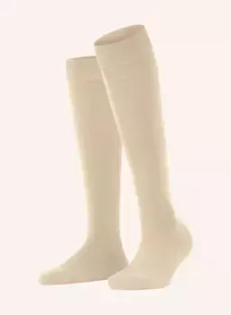 Носки до колен climawool Falke, бежевый