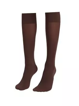 Носки до колена CALZEDONIA, шоколад