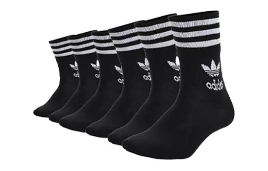 Носки до колена унисекс Adidas Originals, цвет 3 Pack
