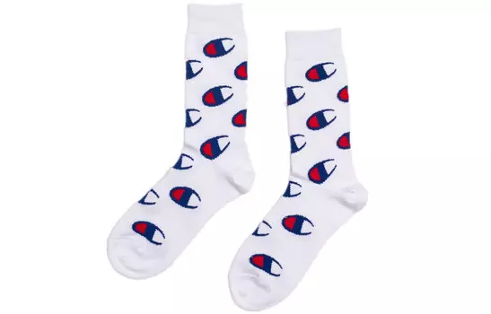 Носки до колена унисекс Champion, цвет 2 Pack (White)