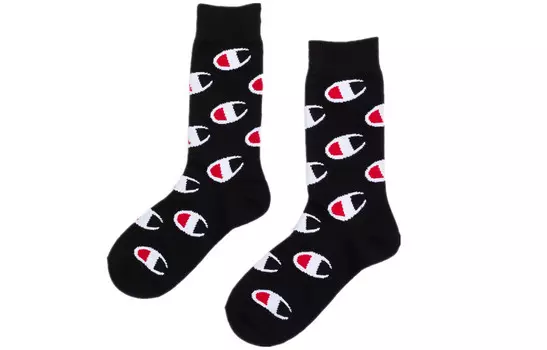 Носки до колена унисекс Champion, цвет Black (1 Pack)