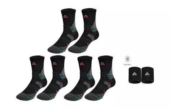 Носки до колена унисекс PEAK, Мятно-зеленый одинарный и двойной