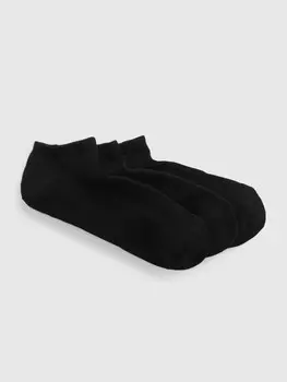 Носки до щиколотки, 3 пары. Gap, черный