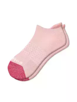Носки до щиколотки с контрастным мелированием Bombas, цвет carnation