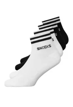 Носки до щиколотки Snocks, смешанные цвета/черный