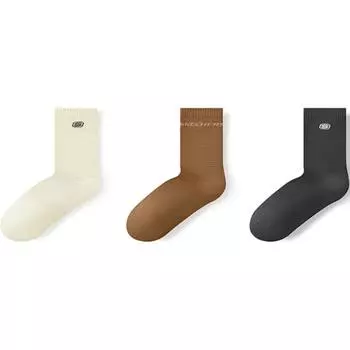 Носки до середины голени серии Sports Alliance, 3 шт. в упаковке унисекс Skechers, 3 Pack (Pebble/Dark Brown/Black)