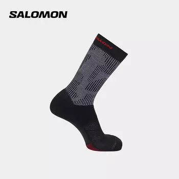 Носки до середины икры Salomon для спорта на открытом воздухе, черный