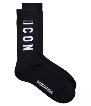 Носки Dsquared2, черный