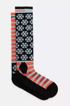 Носки Dynafit FT с рисунком, бирюзовый