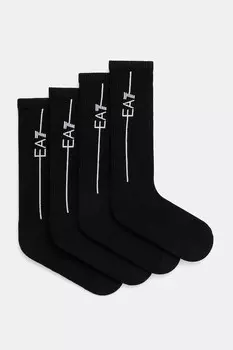 Носки Ea7 Emporio Armani, черный