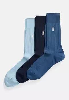 Носки EGYPTIAN 3 PACK Polo Ralph Lauren, синий