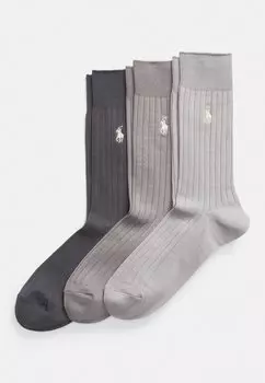Носки EGYPTIAN 3 PACK Polo Ralph Lauren, серый