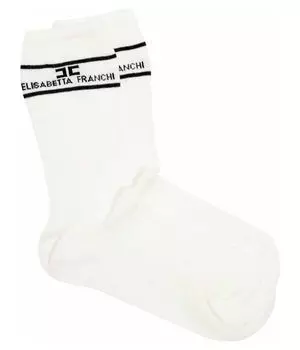 Носки Elisabetta Franchi, белый