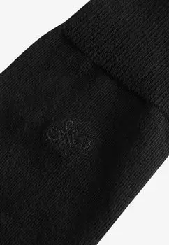 Носки EMBROIDERED 5 PACK REGULAR FIT Next, черный