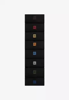 Носки EMBROIDERED LASTING FRESH REGULAR FIT PACK 8 Next, черный