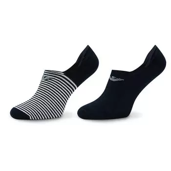 Носки Emporio Armani, 2 шт, темно-синий