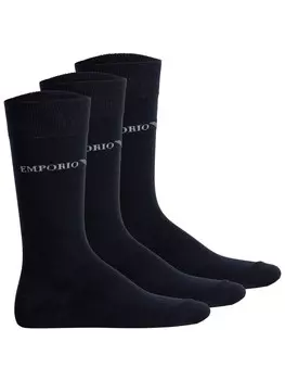 Носки Emporio Armani 3er Pack, черный