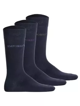 Носки Emporio Armani 3er Pack, синий