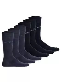 Носки Emporio Armani, цвет schwarz/marine