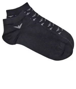 Носки Emporio Armani с логотипом, 2 пары