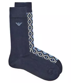 Носки Emporio Armani с узором, 2 пары