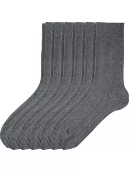 Носки Erwin Mller Unisex 6 Paar, серый