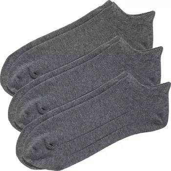 Носки Erwin Mller Unisex Sneaker 3 шт, серый