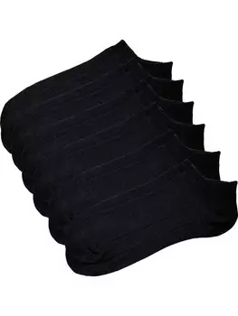 Носки Erwin Mller Unisex Sneaker 6 Paar, черный