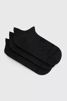 Носки Essential No Show, 3 пары Under Armour, серый