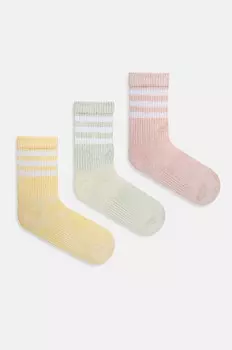 Носки Essentials, 3 пары adidas, мультиколор